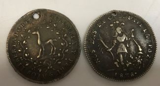 A Bolivia Potosi silver proclamation med