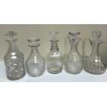 A collection of assorted glassware to in