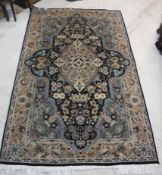 A Persian design rug with centre medalli