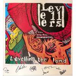 Hand printed silk screen print of the LTL album cover,