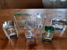 Collection of 30 various Paperweights. Total weight 13Kg.