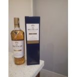 A bottle of The Macallan Double Cask Gold Single Whisky. Donated by a Cirencester Rotarian.