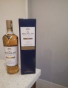 A bottle of The Macallan Double Cask Gold Single Whisky. Donated by a Cirencester Rotarian.