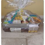 A fantastic Waitrose Hamper, including Italian coffee, Cashew nuts , Lavender shortbread,