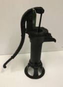 A cast iron vintage style garden pump, approx 51 cm CONDITION REPORTS Total weight 7.