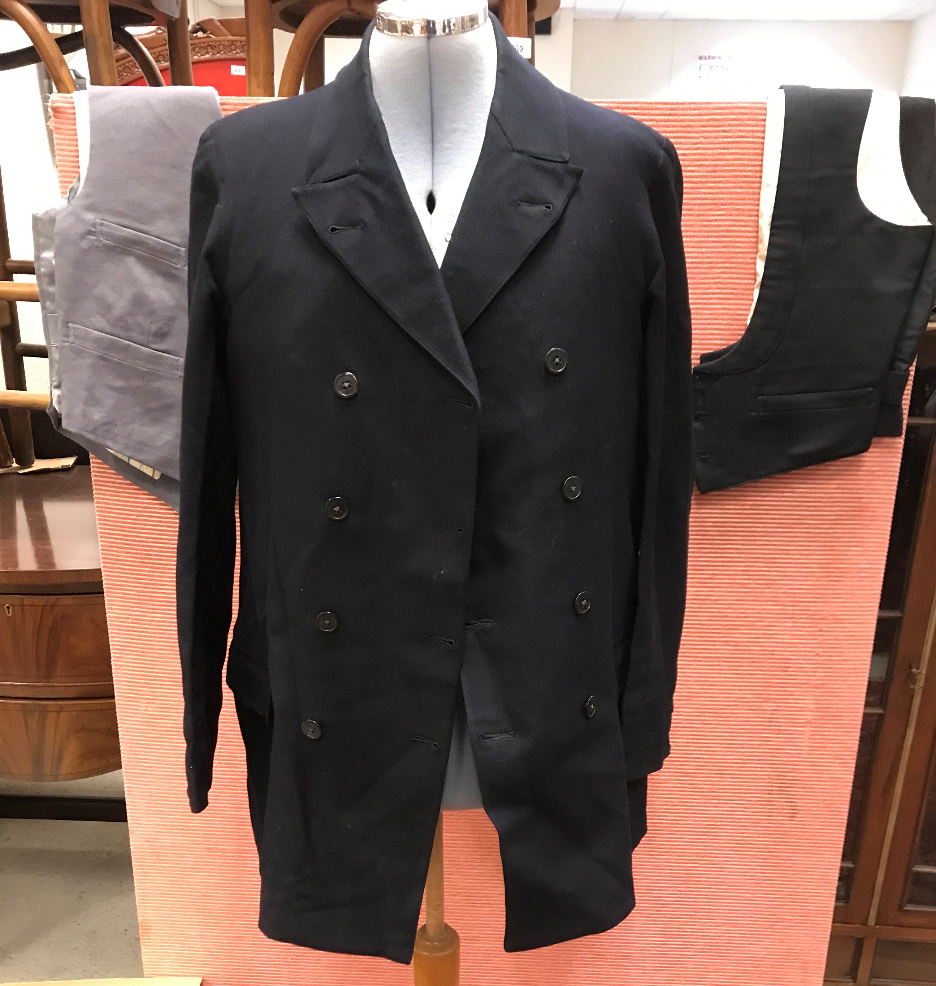 A collection of early 20th Century and later men's clothing to include various waistcoats, - Image 2 of 3