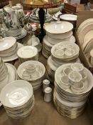 A large collection of Noritake "Golden Cove" (7719) dinner service (fourteen place setting)