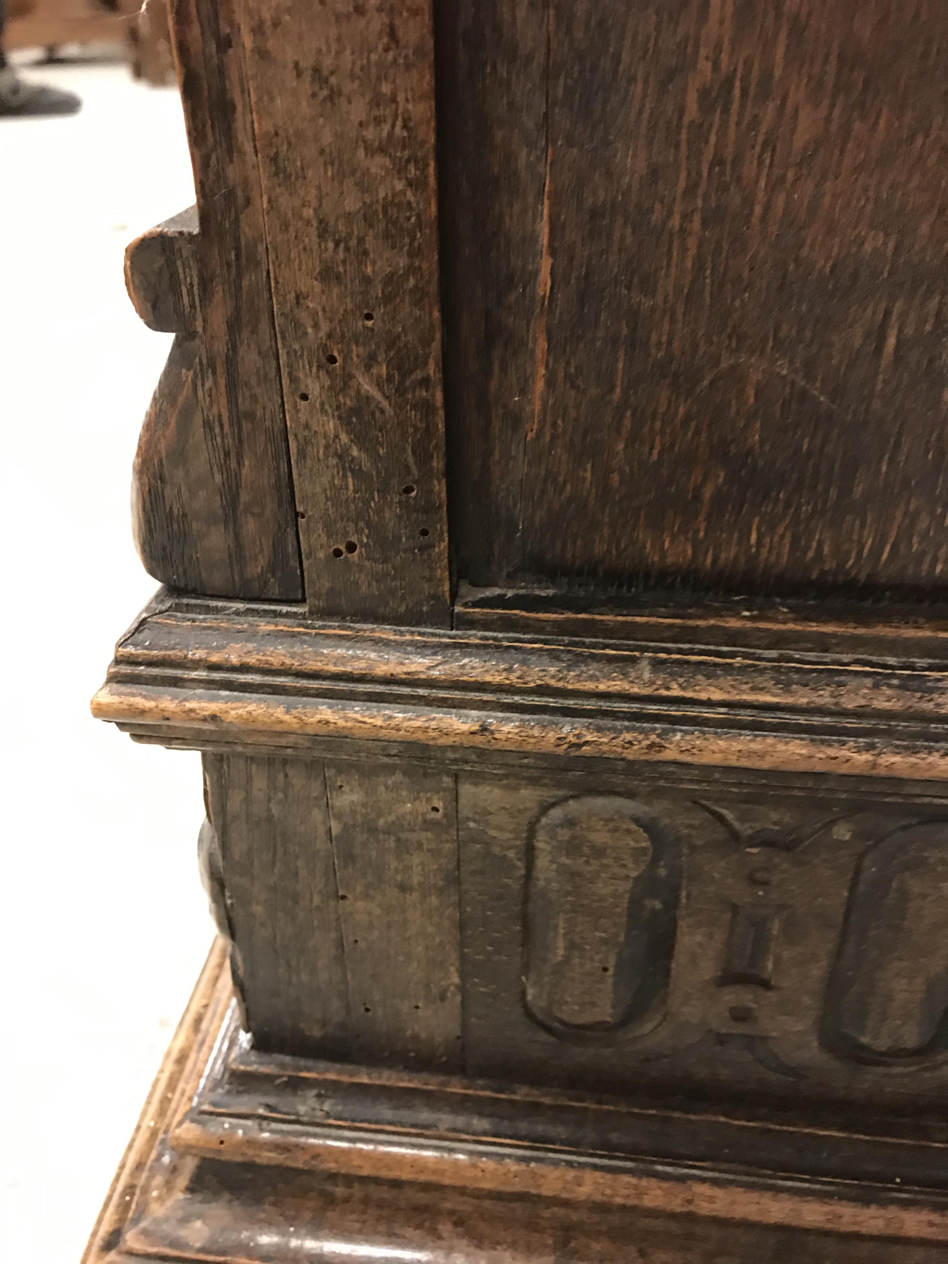 A Victorian carved oak Gothic Revival cabinet, - Image 9 of 24
