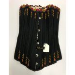 A late Victorian, possibly 1880's, "The Y & N Diagonal Seam Corset",