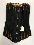 A late Victorian, possibly 1880's, "The Y & N Diagonal Seam Corset",