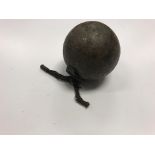 WITHDRAWN A military ball grenade (probably First World War)