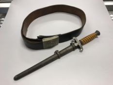 A Second World War German second model Luftwaffe Officer's dress dagger,