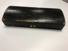 A Ruddle & Rose cocus wood wooden flute, circa 1827-37, No'd.