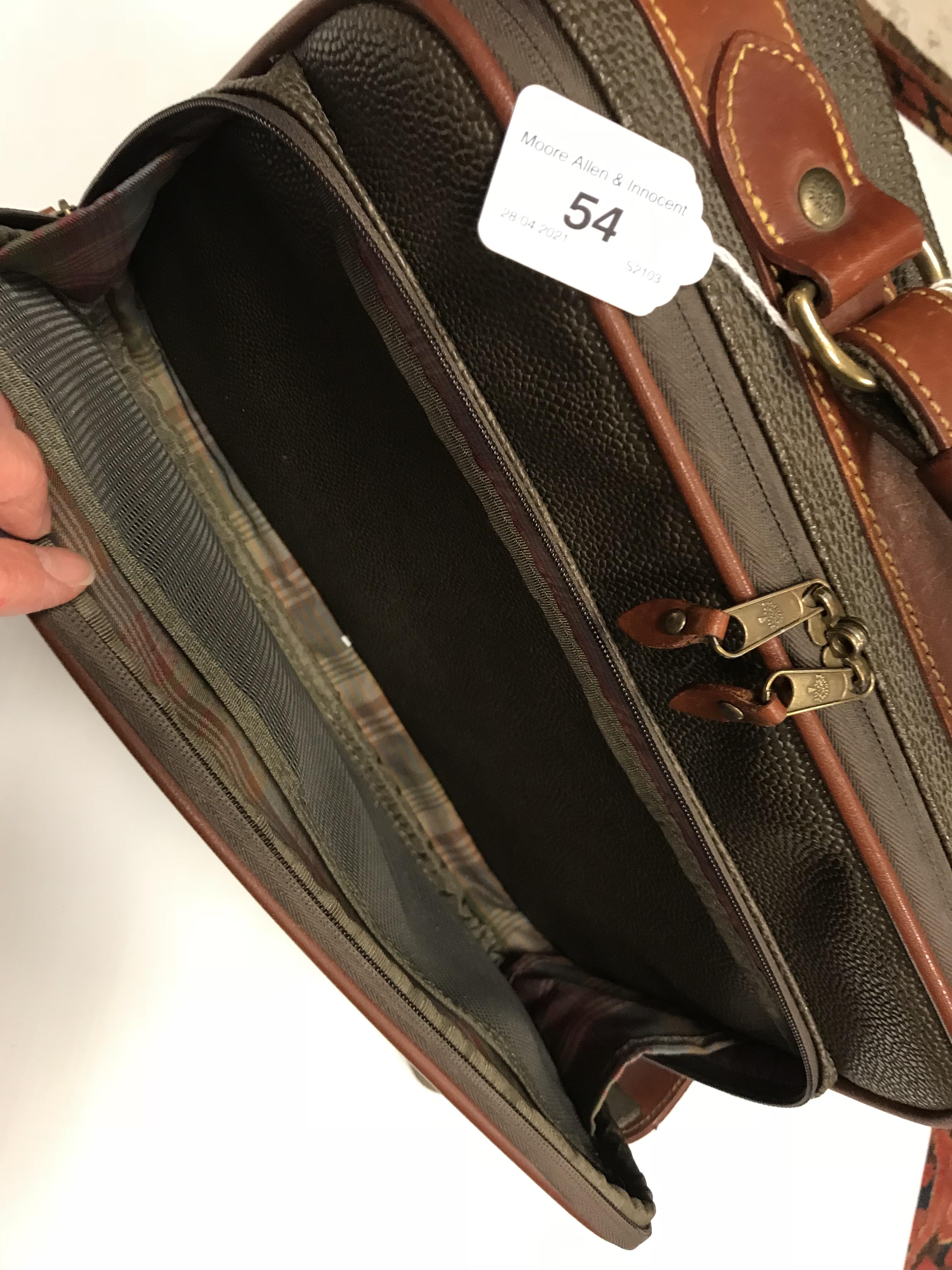 A Mulberry laptop / carry on bag, the inside tag No'd, 069943, - Image 8 of 18