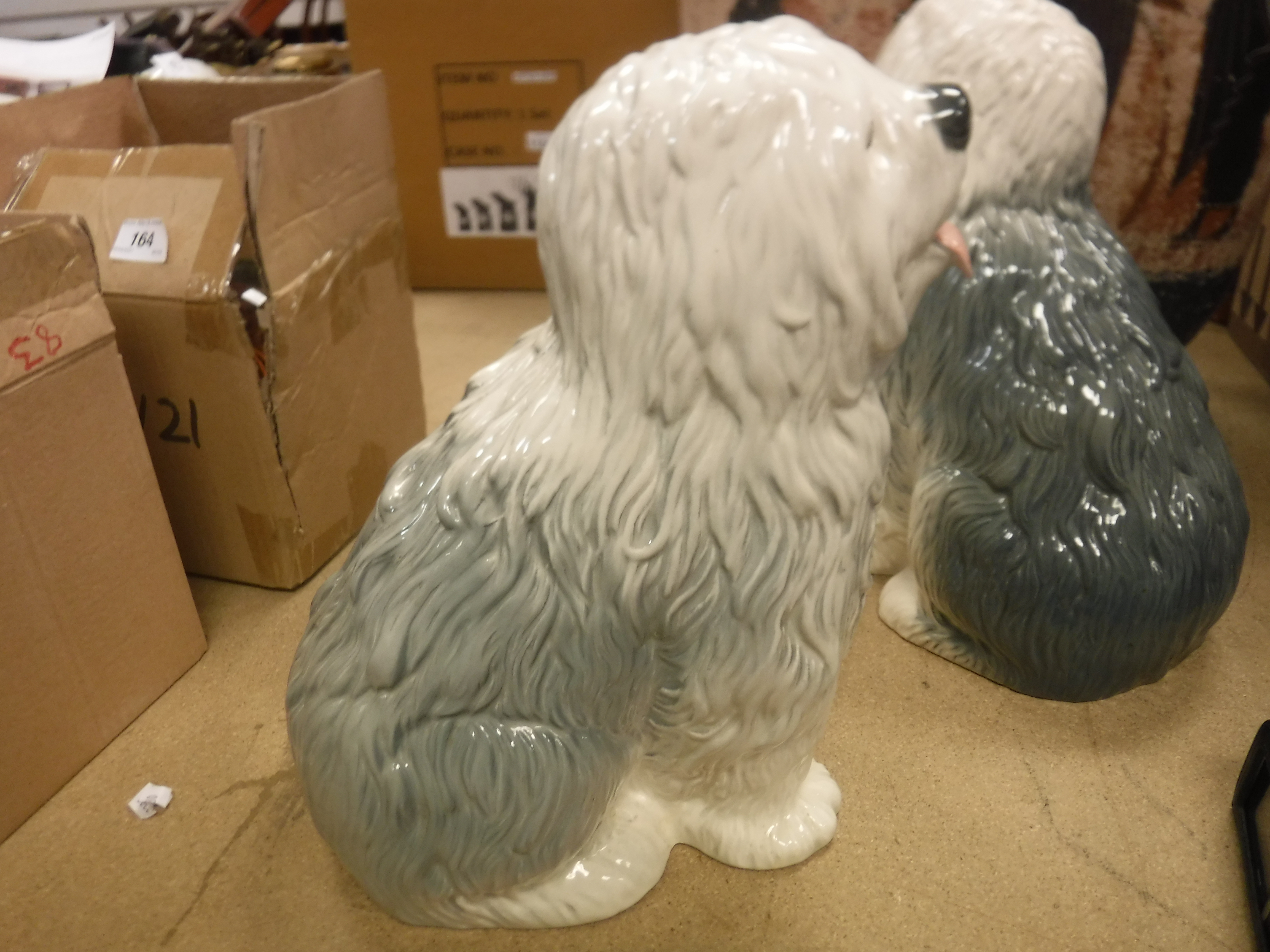 Two Beswick "Old English Sheepdog" figur - Image 10 of 12