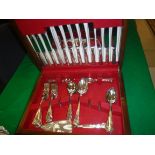 A canteen of cutlery (by George Butler &