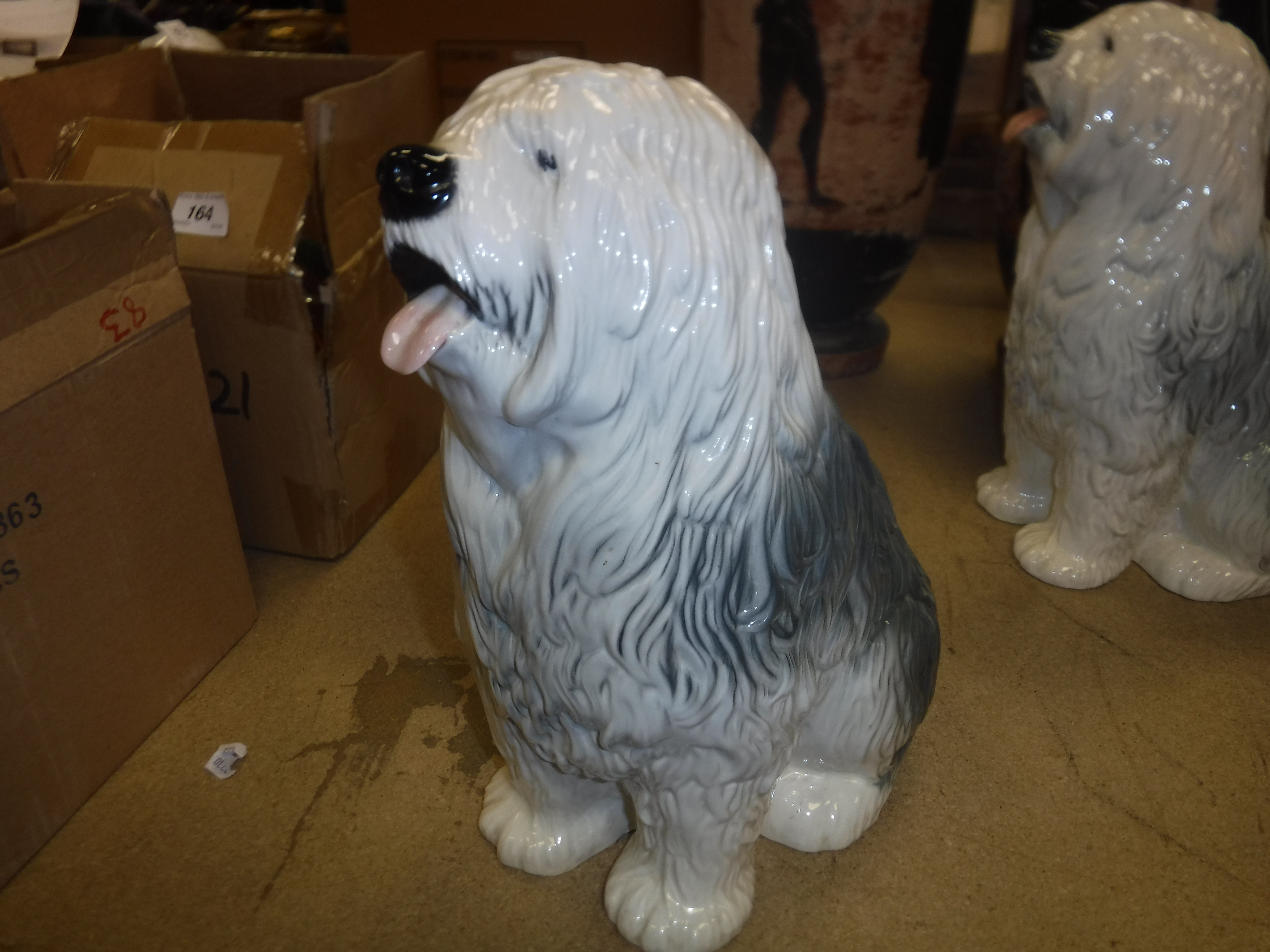 Two Beswick "Old English Sheepdog" figur - Image 2 of 12