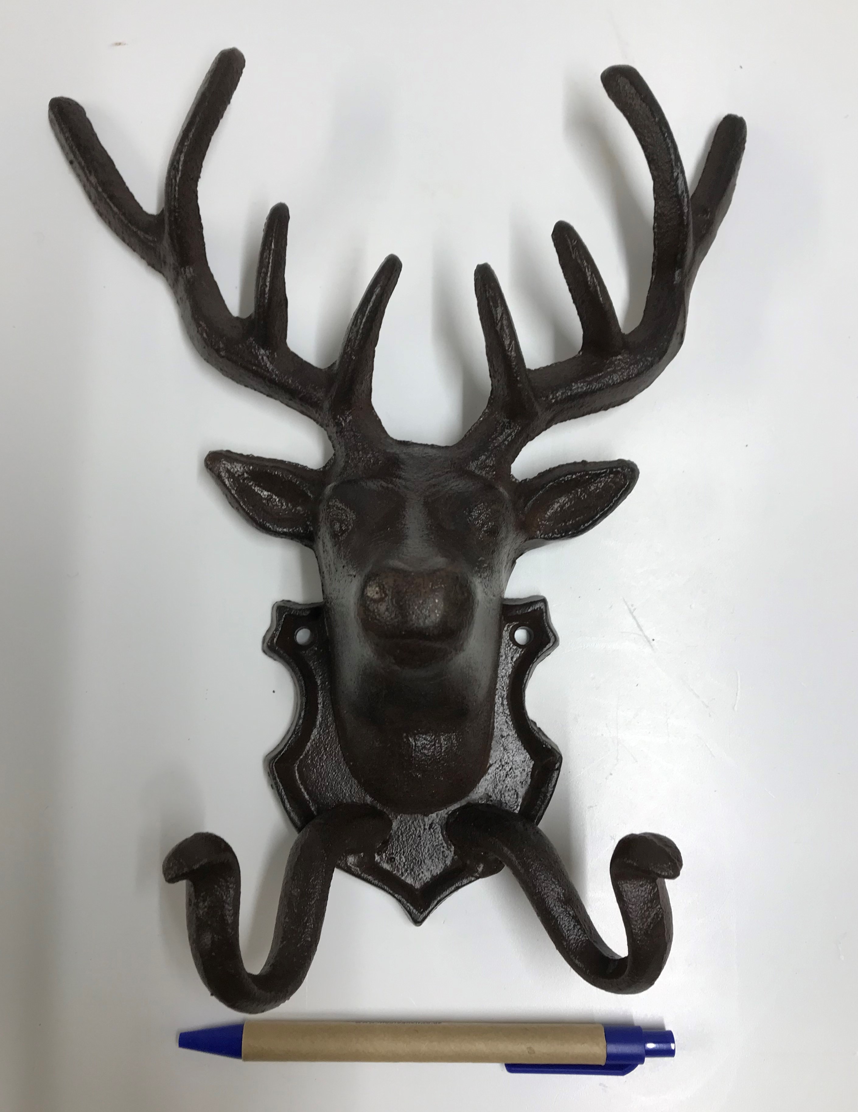 A deer head coat hook, approx 17 cm high - Image 2 of 2