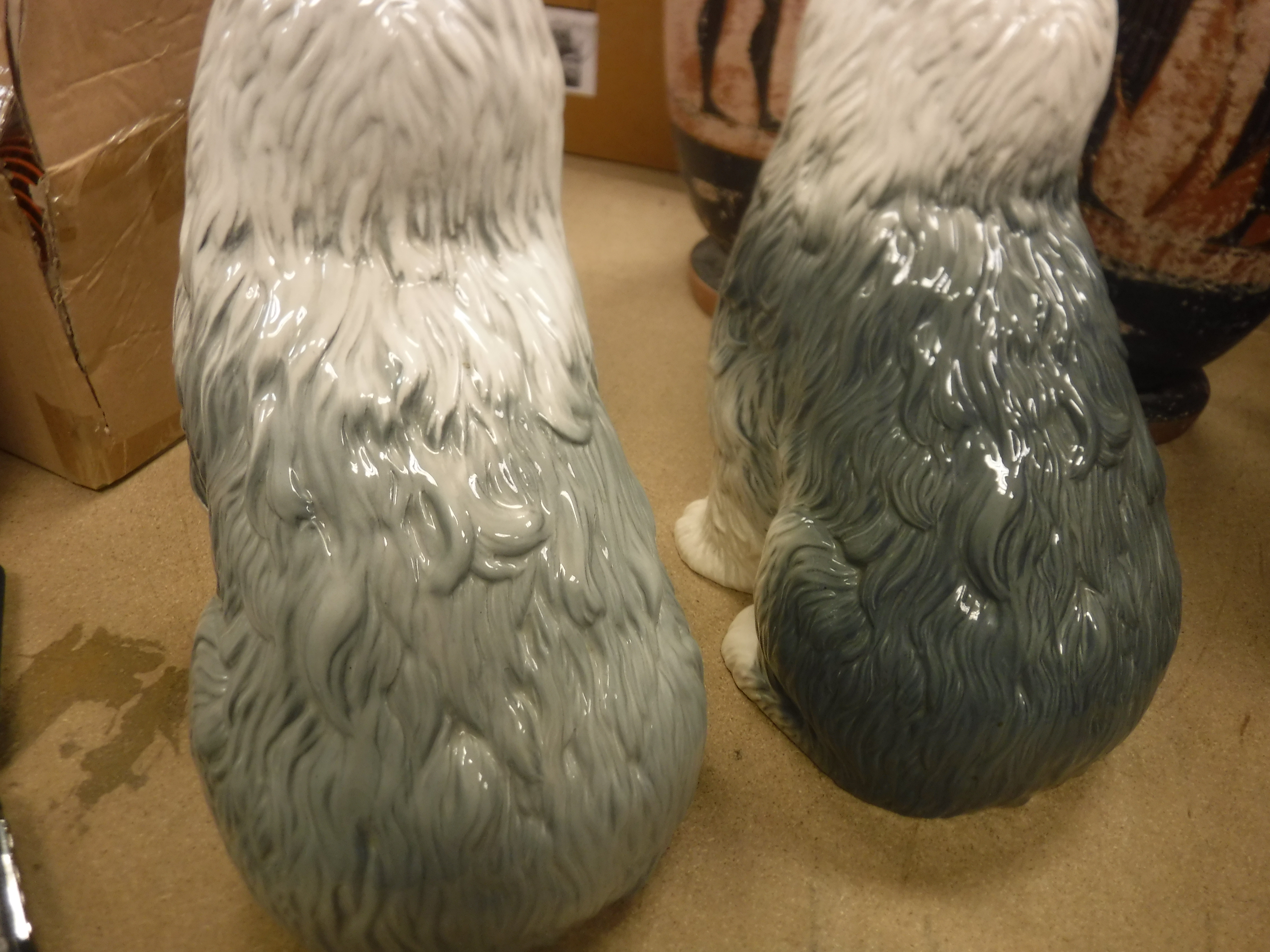 Two Beswick "Old English Sheepdog" figur - Image 8 of 12