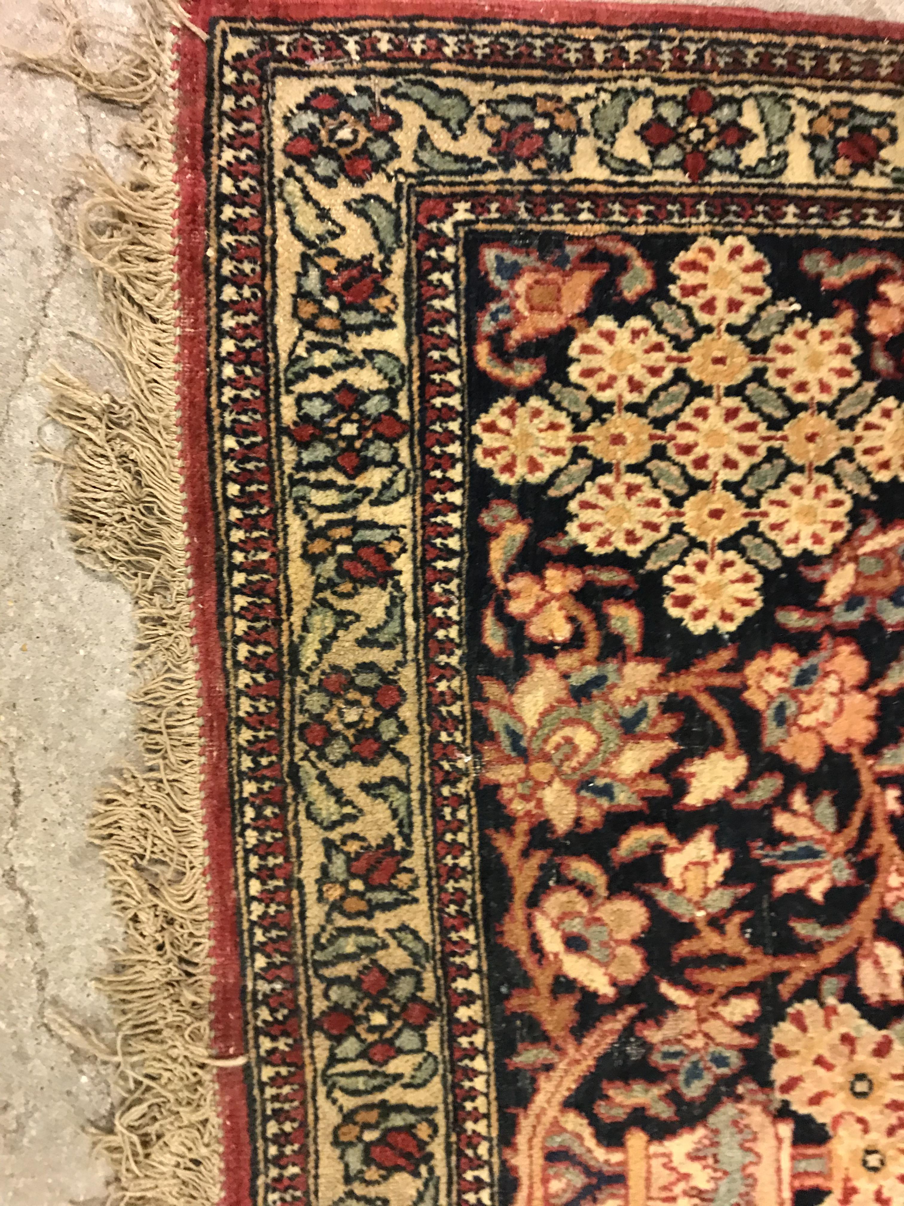 A fine Isphahan rug, the central panel s - Image 27 of 42