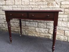 WITHDRAWN A Victorian mahogany washstand