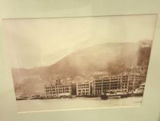 A large collection of various late 19th Century and onwards photographic images of Hong Kong, etc,