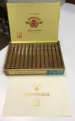 A box of 25 Alfred Dunhill Sungrown Selection Supreme Montecruz No. 220 cigars, in box, individually