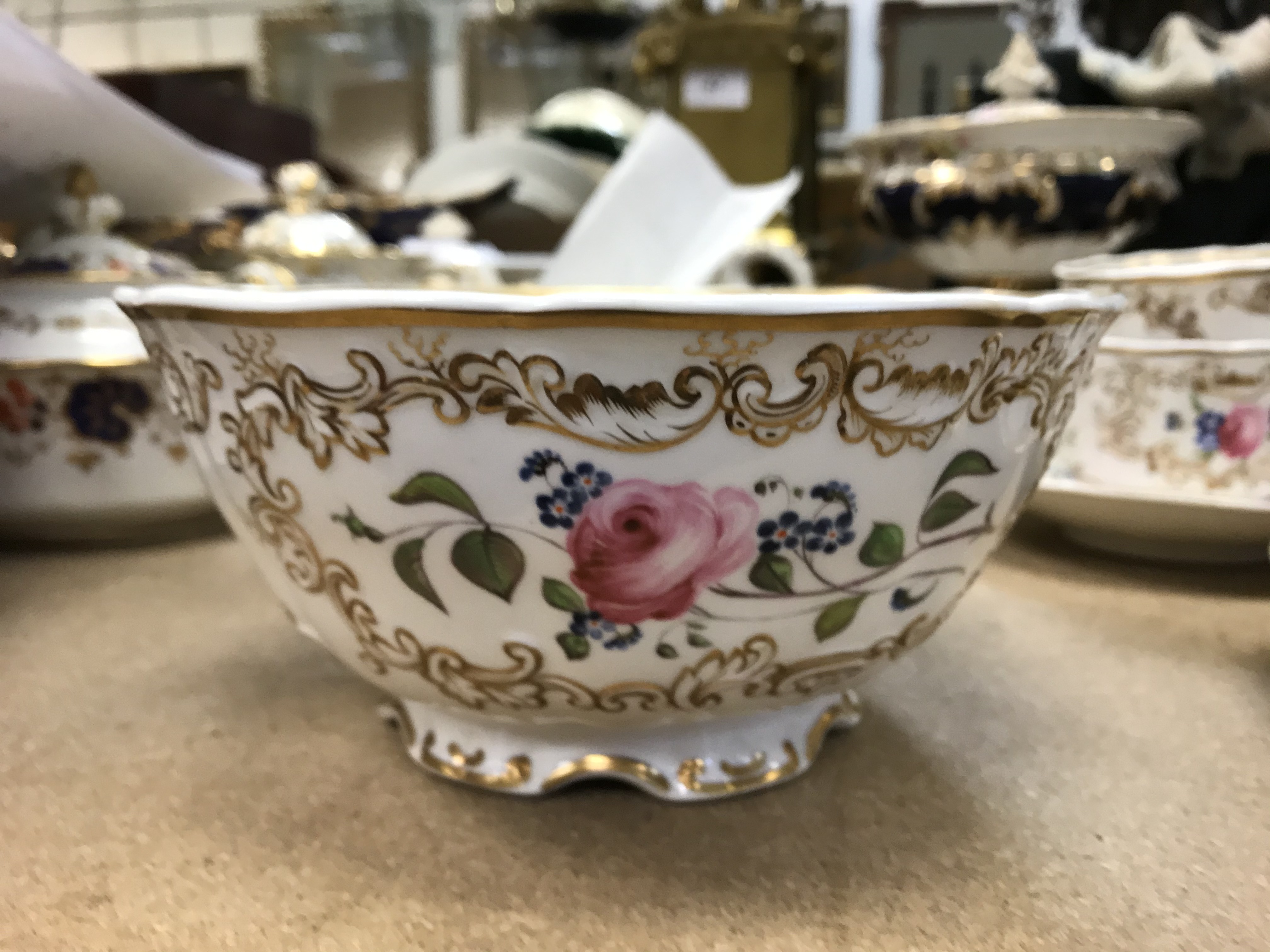 A 19th Century Copeland and Garrett late Spodes Felspar porcelain trio of two cups and saucer and - Image 33 of 72