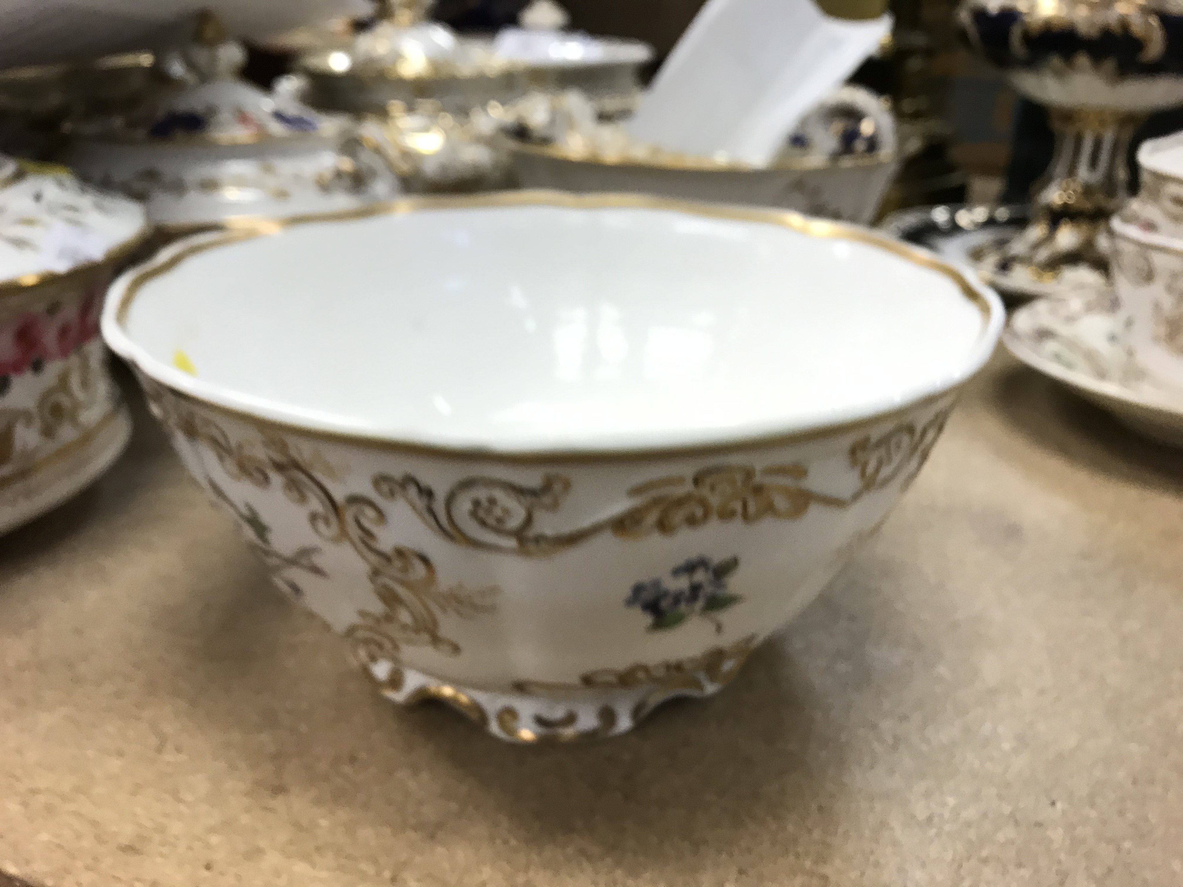 A 19th Century Copeland and Garrett late Spodes Felspar porcelain trio of two cups and saucer and - Image 36 of 72