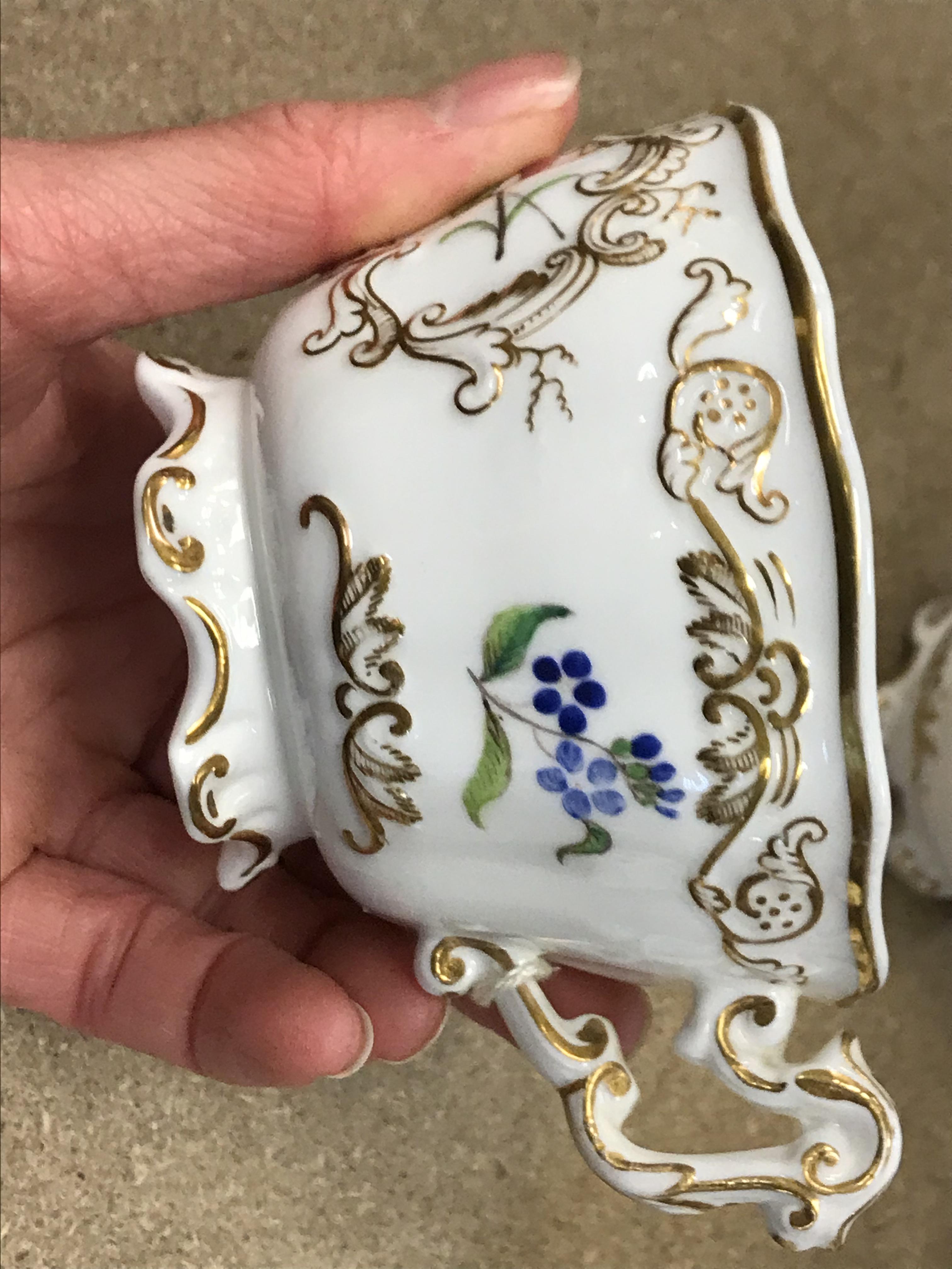 A 19th Century Copeland and Garrett late Spodes Felspar porcelain trio of two cups and saucer and - Image 13 of 72