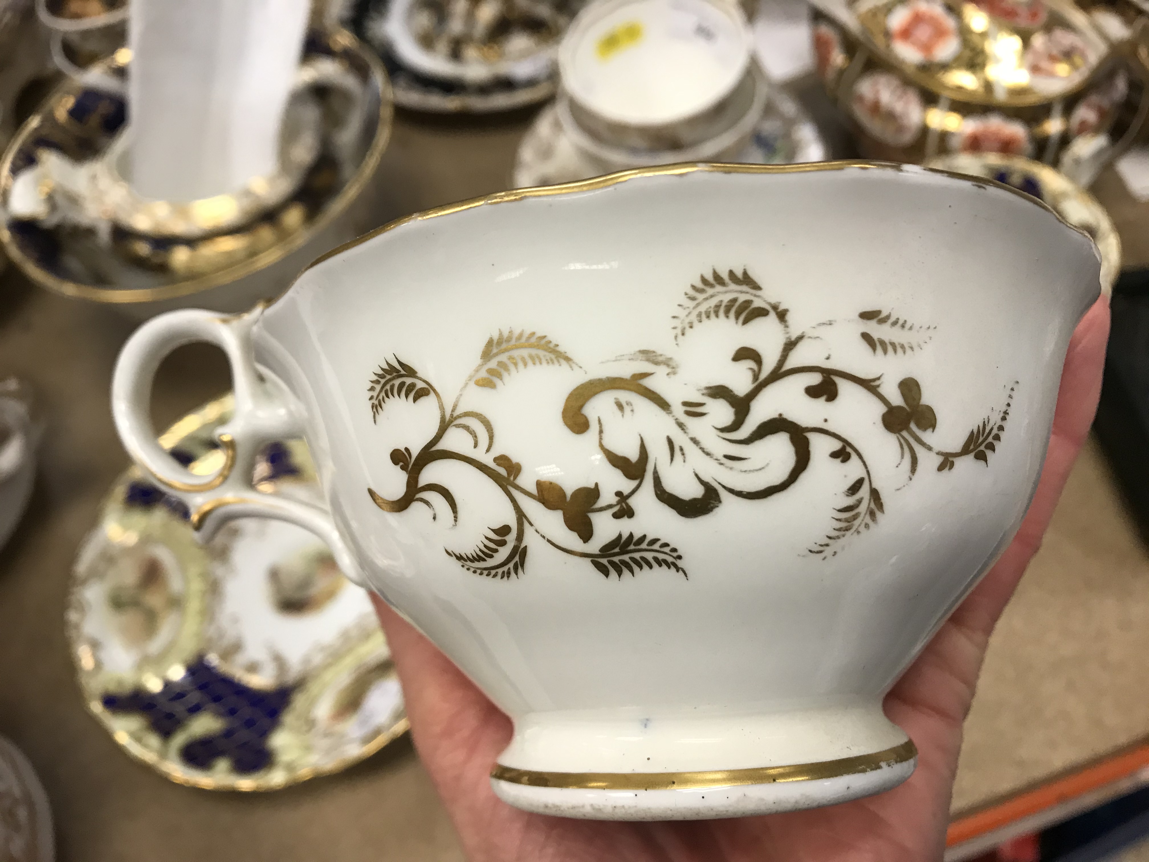 A 19th Century Copeland and Garrett late Spodes Felspar porcelain trio of two cups and saucer and - Image 27 of 72