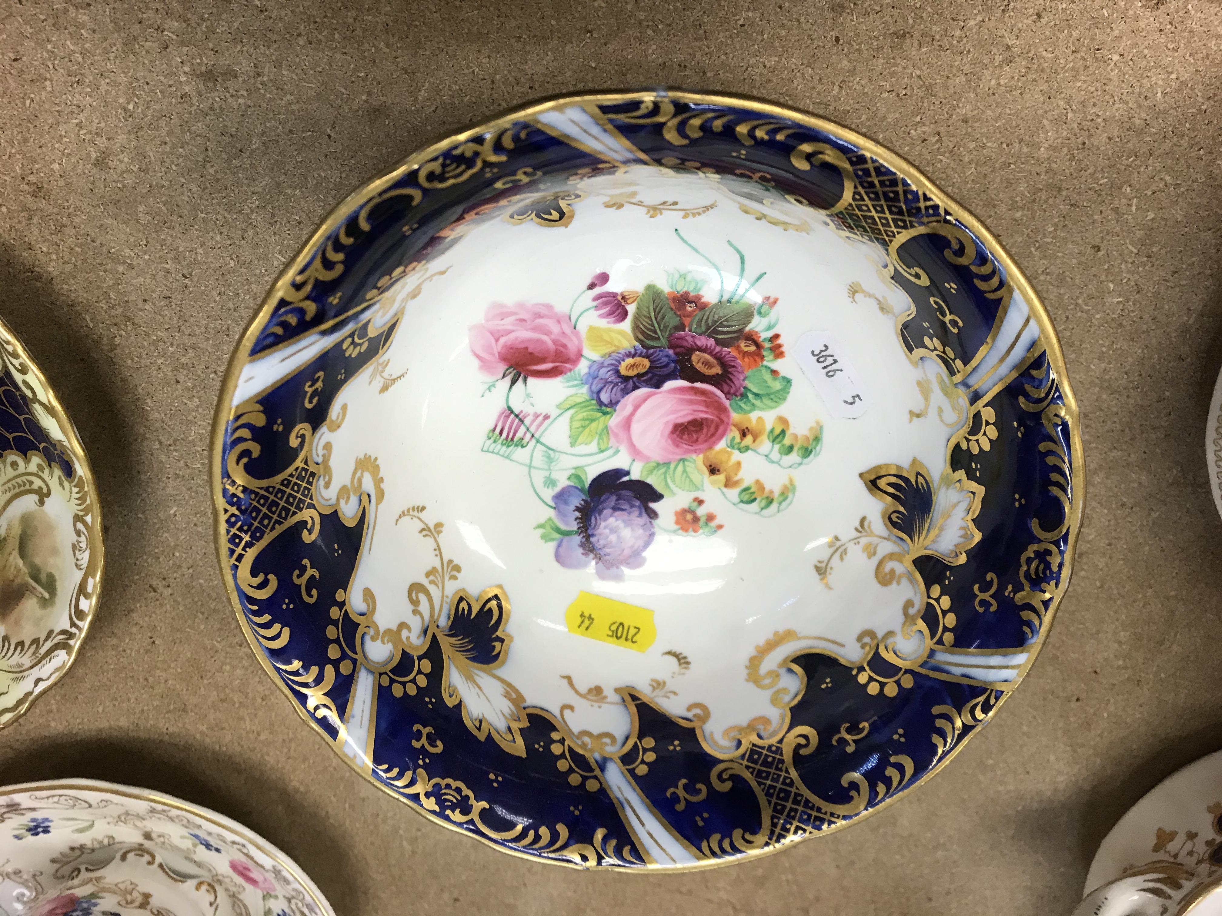 A 19th Century Copeland and Garrett late Spodes Felspar porcelain trio of two cups and saucer and - Image 40 of 72