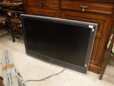 A Sony Bravia LCD colour television, Model No. KDL-40S2510, with 40" screen