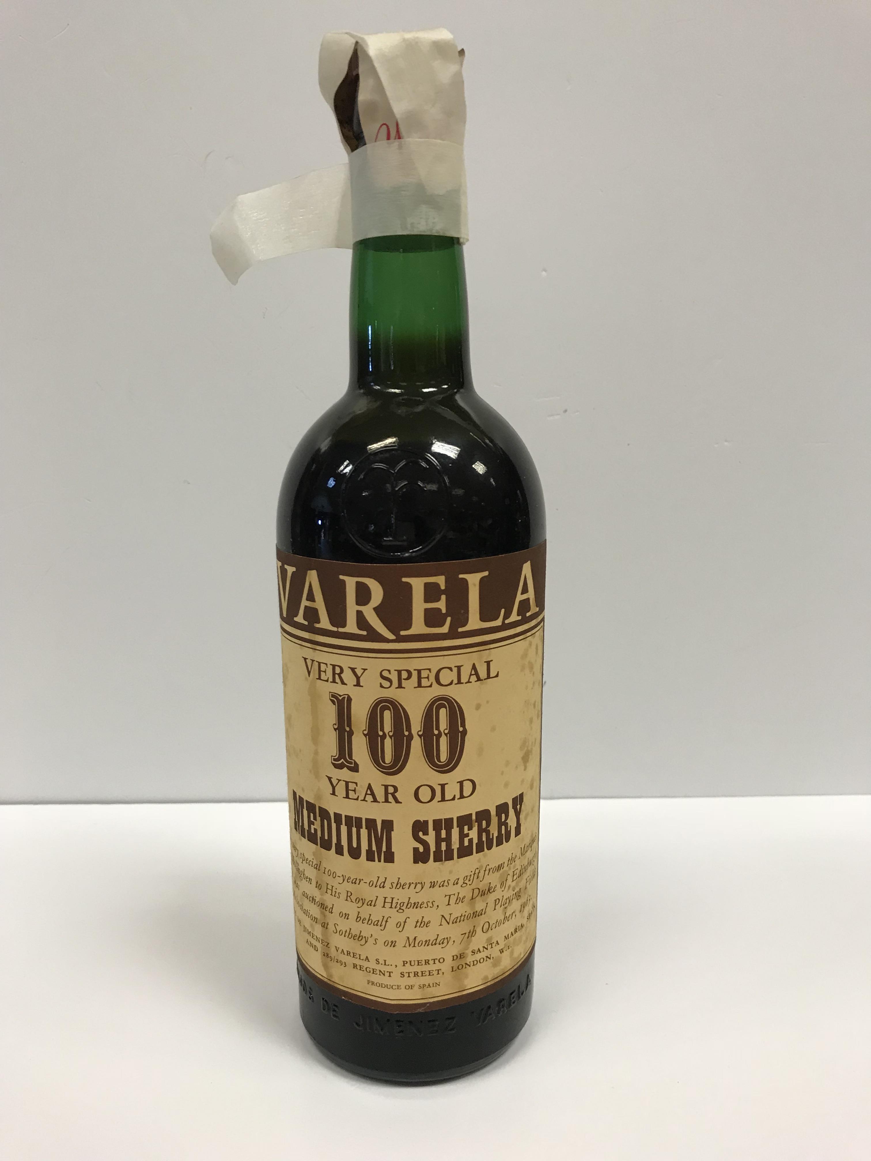 Varela Very Special 100 year old Medium Sherry x 1 bottle (Provenance: "This Very Special 100 year - Image 2 of 2