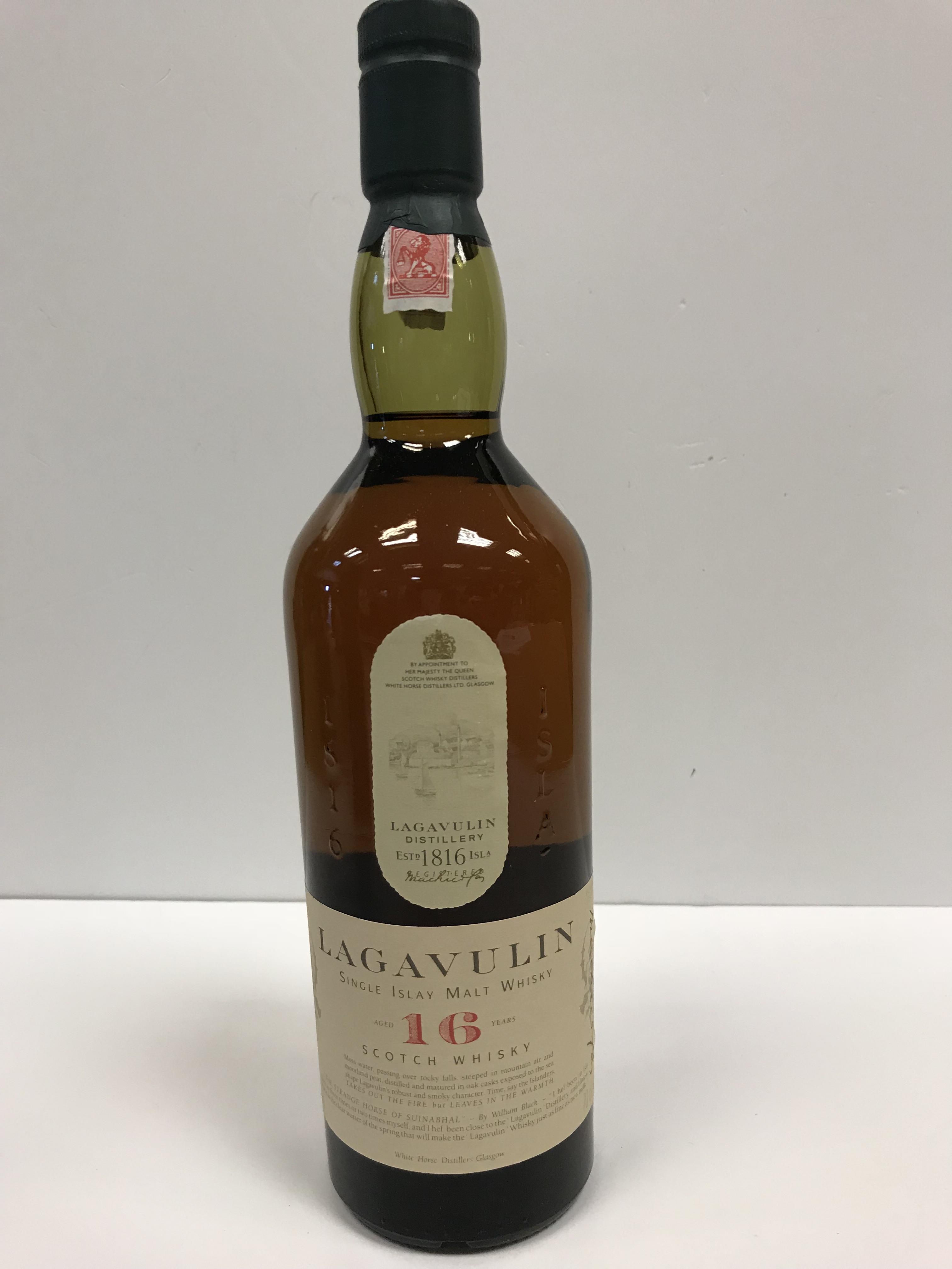 Lagavulin Single Islay Malt Whisky 16 year old x 1 bottle (original box) - Image 3 of 3