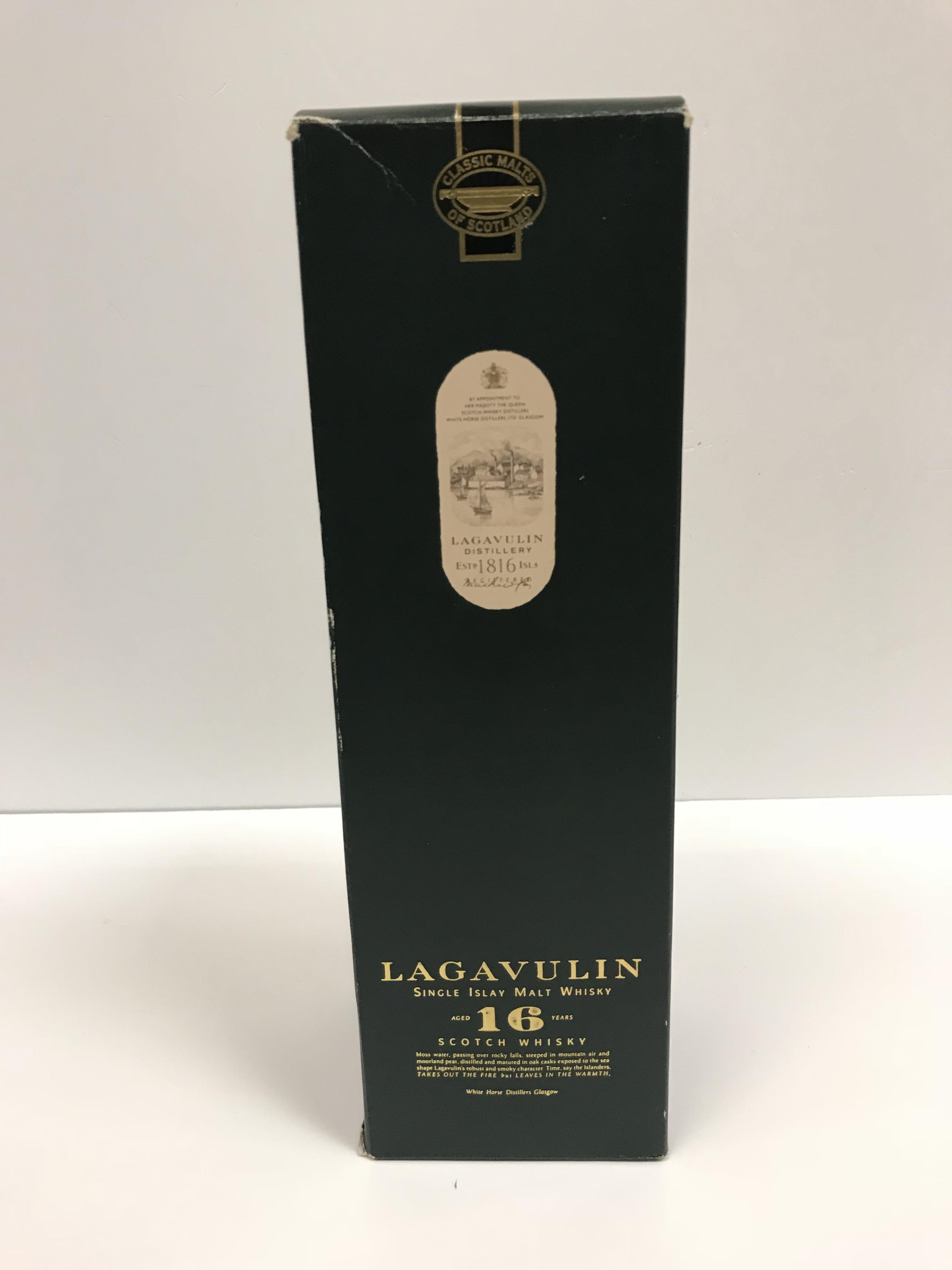 Lagavulin Single Islay Malt Whisky 16 year old x 1 bottle (original box) - Image 2 of 3