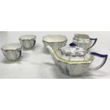 A Shelley "My Garden" pattern six place tea set