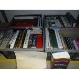 Four boxes of assorted reference books on arts and antiques