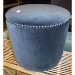 An OKA drum shaped "Costellini" Ottoman stool with