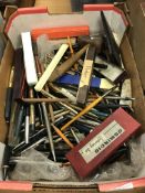 A large quantity of various fountain and other pens, propelling pencils, various makes, styles, etc.