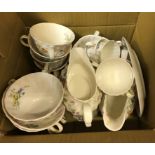 A collection of Royal Doulton Arcadia dinner and tea wares, to include dinner plates, two tureens,
