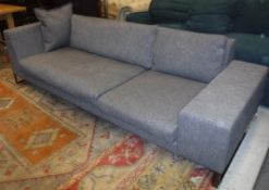 A pair of Ligne Roset three and two seat sofas spe