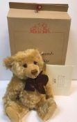 A Stieff "Hello 2000, Goodbye 1999" teddy bear set No'd 04457 in book style presentation case with
