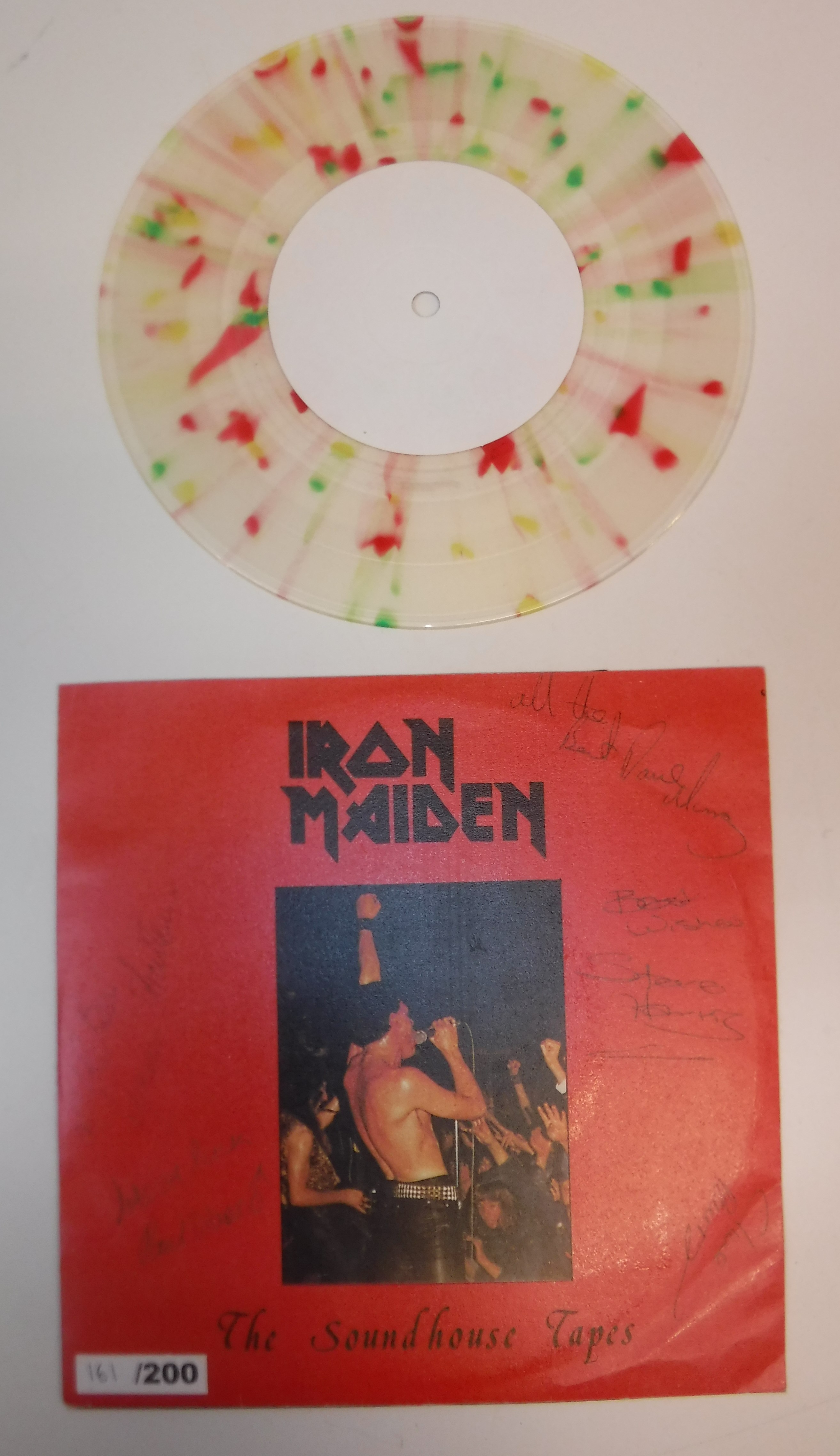 A collection of twenty-seven various IRON MAIDEN singles including a limited edition IRON MAIDEN
