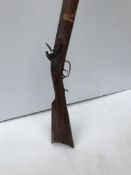 A Jukar muzzle loading black powder shotgun flintlock 32.5" barrel (number 107613) (Requires current