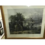 AFTER RICHARD ANSDELL “A scene at Wiseton” depicti