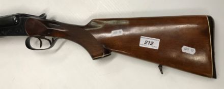 A Baikal Model IJ-58M 12 bore shotgun, double barrel, side by side, box lock, non ejector, 28.5"