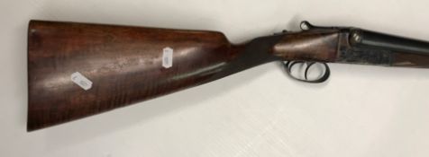 An AYA (Aguirre & Aranzabal) 12 bore shotgun, double barrel, side by side, box lock ejector, with