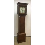 An early 19th Century oak long case clock with 30 hour movement, by Hooker (William and Mary Lewes),