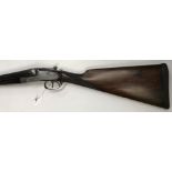 A Charles & Herbert Weston of Brighton 12 bore shotgun, double barrel, side by side, side lock